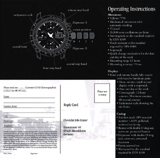 Brochure Page 5a (Operating Instructions)
